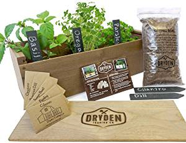 herb growing gift set
