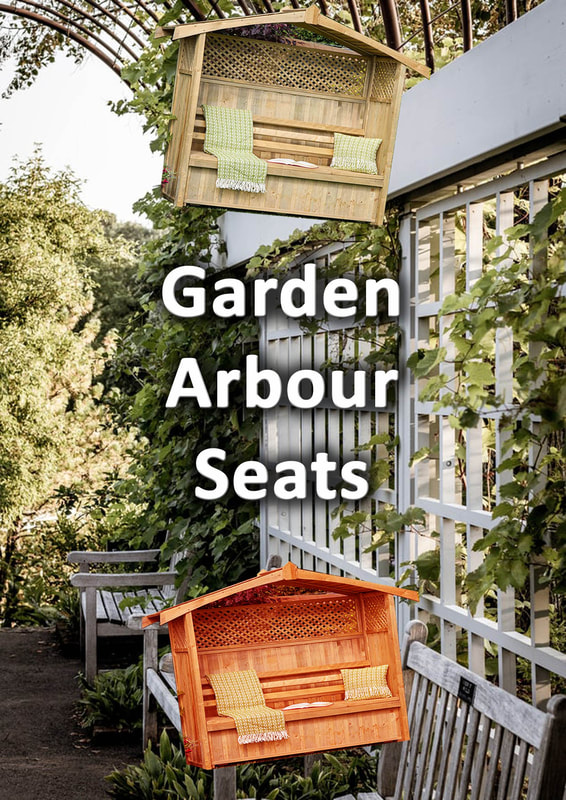 Garden arbour seats