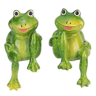 fun frogs trio ornament