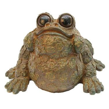 Ugly garden frog ornament