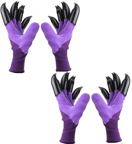 claw gardening gloves