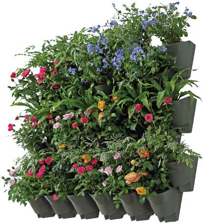 Backyard wall planter