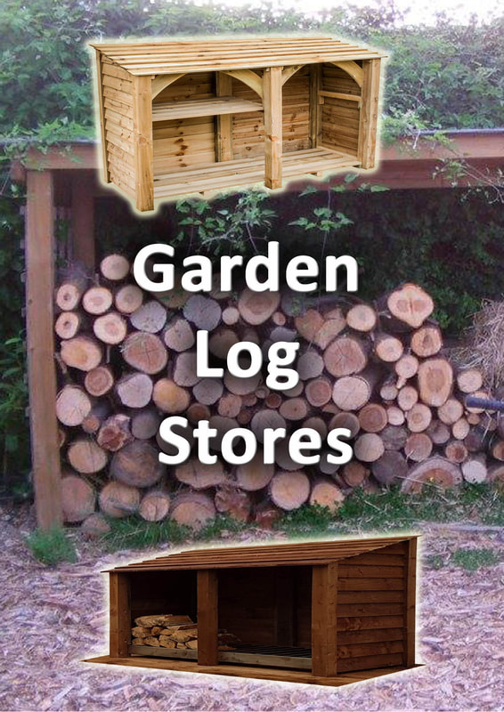 Garden log store