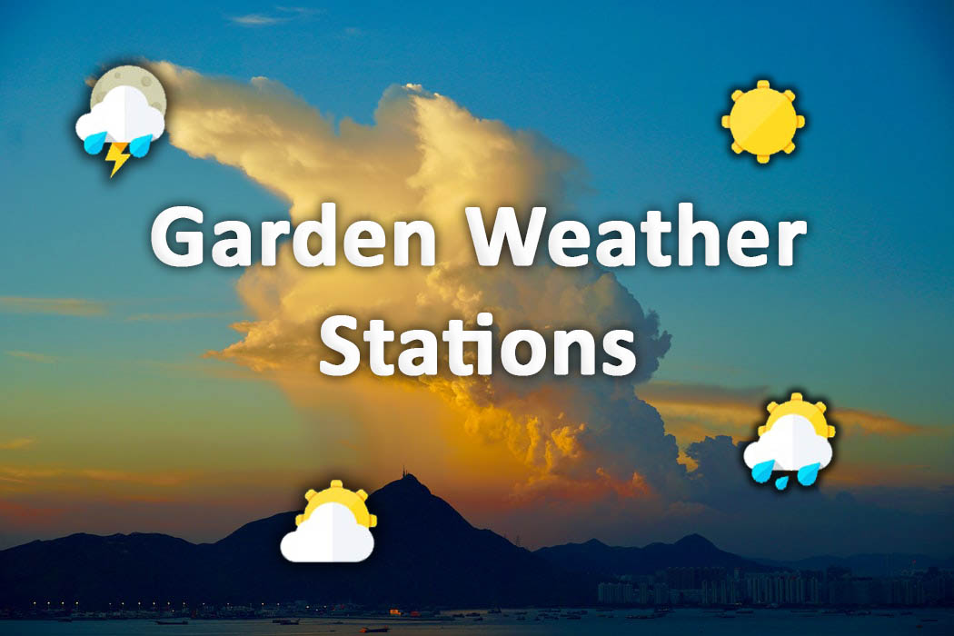 Garden weather station