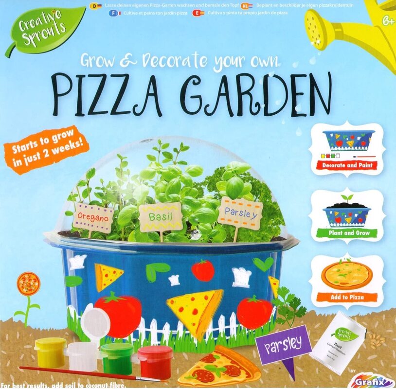 Grow your own pizza garden