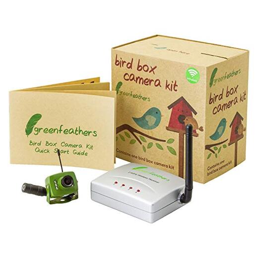 Garden nesting box camera with accessories
