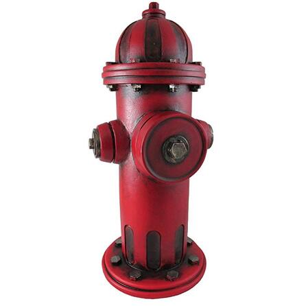 Fire hydrant garden ornament
