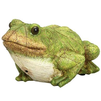 motion sensor frog ornament
