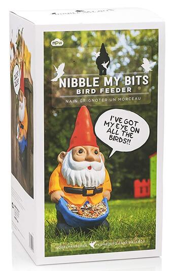 Nibble my bits garden gnome