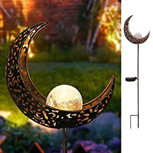 Solar moon ornament
